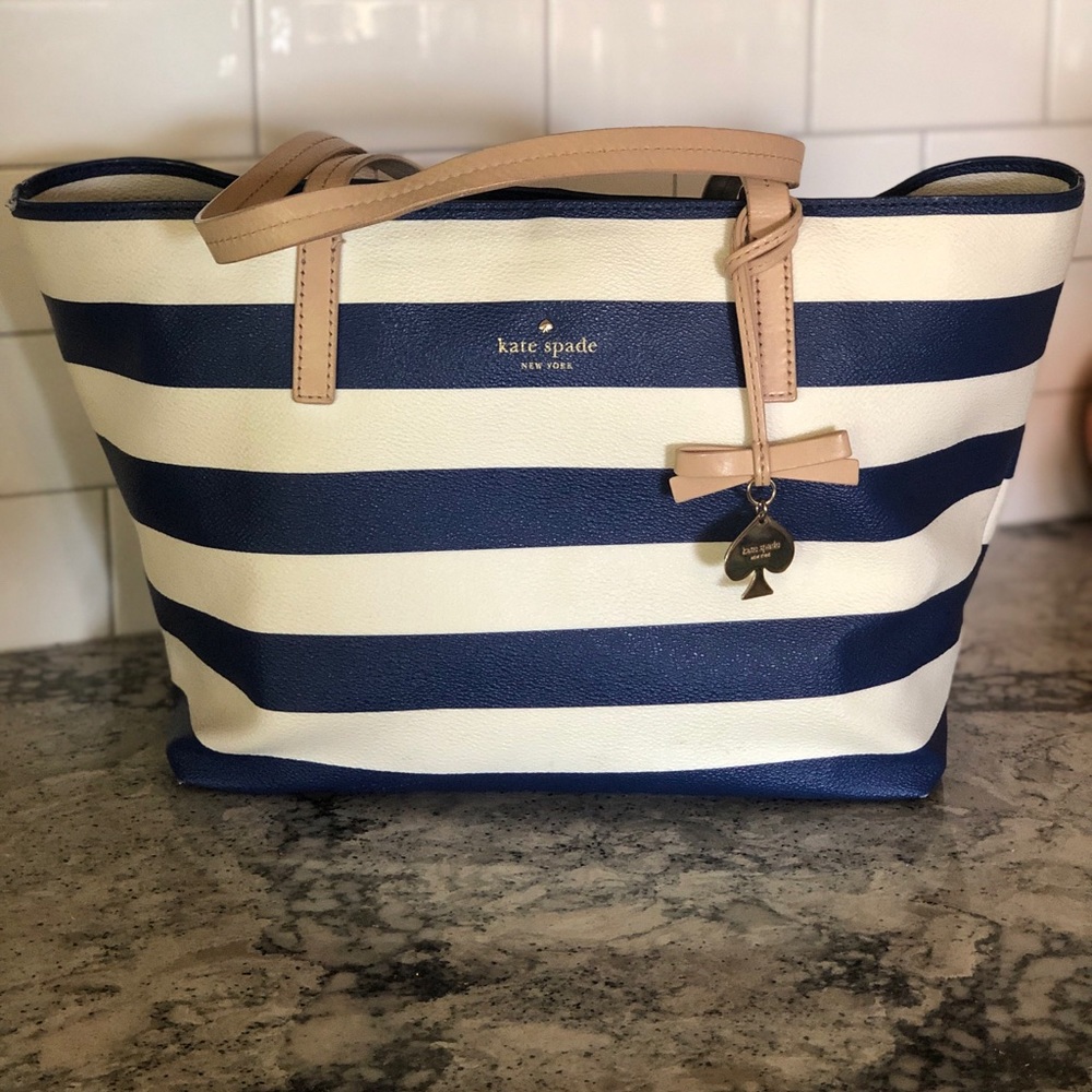Kate Spade Striped bag